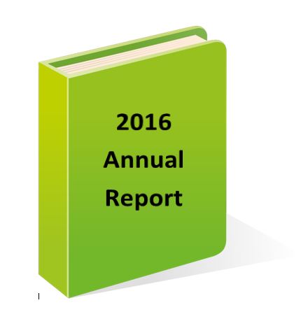 Green Annual Report Binder